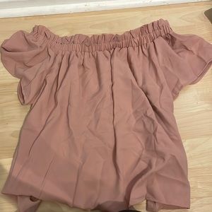 Off the shoulders shirt